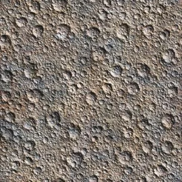Seamless Texture surface of the moon Stock Illustration