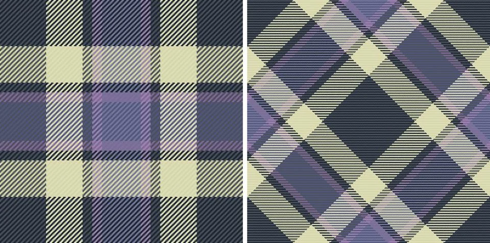 Seamless texture tartan of check vector textile with a pattern background f.. Stock Illustration