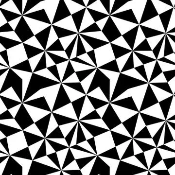 Seamless texture with triangles, mosaic endless pattern. that square design h Stock Illustration