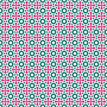 Seamless texture. Vector pattern. Abstract. Petals. Grid Illustrazione stock