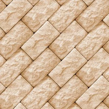 Seamless texture of wall stone blocks Stock Photos