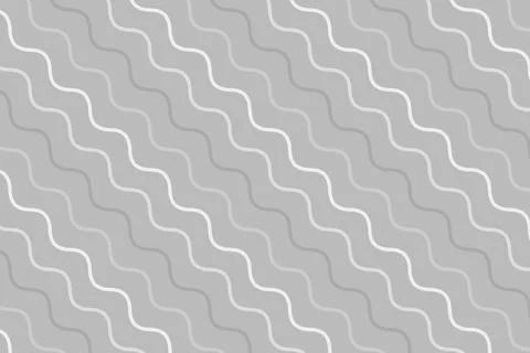 Seamless texture with white and gray waves Illustrazione stock