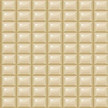 Seamless texture white Chocolate Stock Illustration