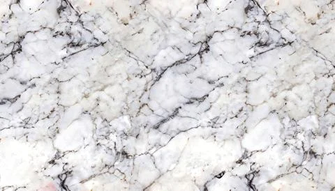 Seamless texture of white marble Stock Photos