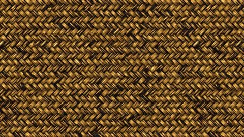 Seamless texture of woven rattan Stock Illustration