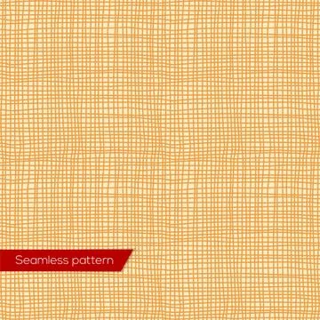 Seamless texture of yellow canvas Illustrazione stock
