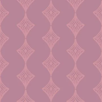 Seamless textured diamond geometric pattern with vintage hand drawn block pri Stock Illustration