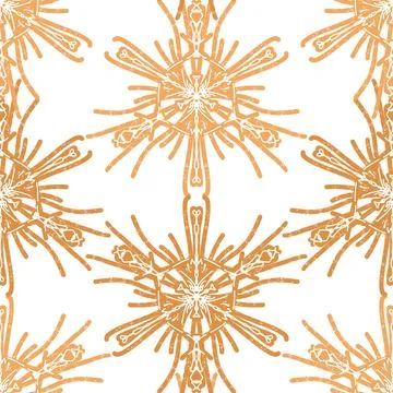Seamless textured lace pattern in doodle style, hand drawn vector illustratio Stock Illustration