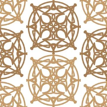 Seamless textured lace pattern in doodle style, hand drawn vector illustratio Stock Illustration