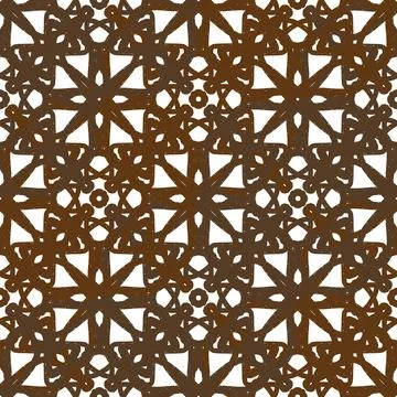 Seamless textured lace pattern in doodle style, hand drawn vector illustratio Stockillustratie