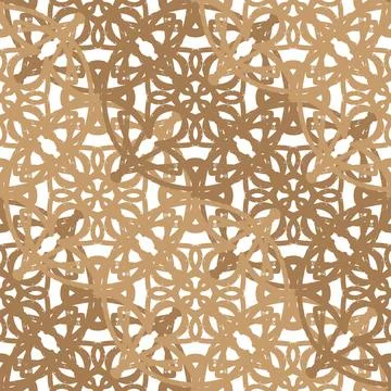 Seamless textured lace pattern in doodle style, hand drawn vector illustratio Stockillustratie