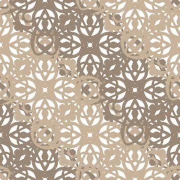 Seamless textured lace pattern in doodle style, hand drawn vector illustratio Illustrazione stock