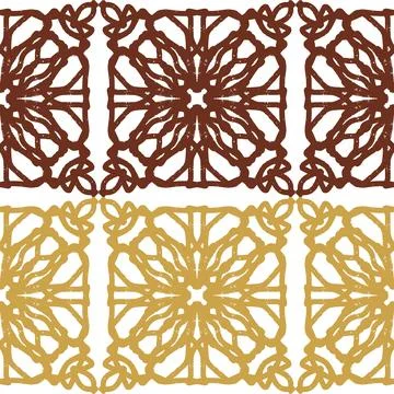 Seamless textured lace pattern in doodle style, hand drawn vector illustratio Illustrazione stock
