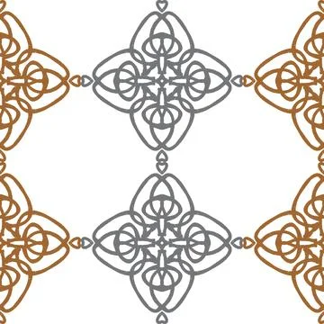 Seamless textured lace pattern in doodle style, hand drawn vector illustratio Stockillustratie