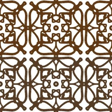 Seamless textured lace pattern in doodle style, hand drawn vector illustratio Illustrazione stock