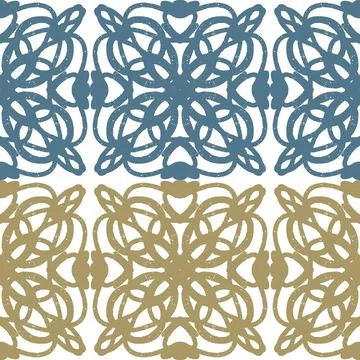 Seamless textured lace pattern in doodle style, hand drawn vector illustratio Illustrazione stock