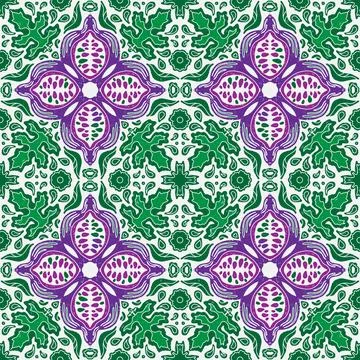 Seamless Textured Ornamental Pattern Vector  Abstract Decorative Background,  Stock Illustration