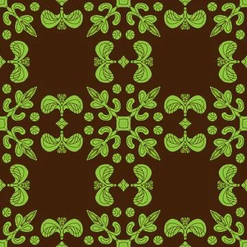 Seamless Textured Ornamental Pattern Vector  Abstract Decorative Background,  Stock Illustration