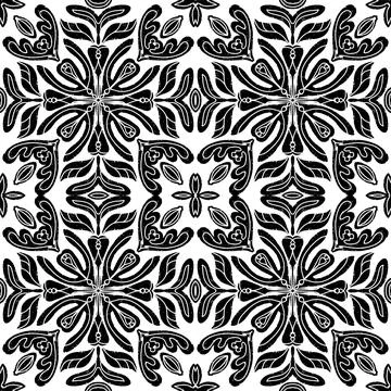 Seamless Textured Ornamental Pattern Vector  Abstract Decorative Background,  Illustrazione stock