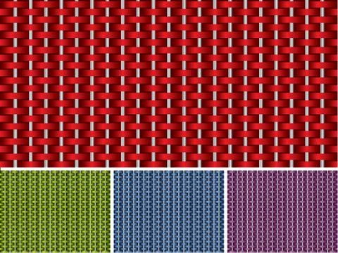 Seamless textures Stock Illustration