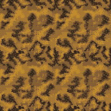 Seamless  textures pattern on muster background Stock Illustration