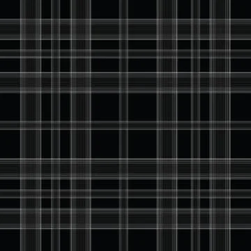 Seamless thin line plaid pattern Stock Illustration