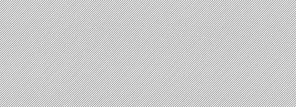 Seamless thin slash line pattern. Repeated fine diagonal lines background. Black Illustrazione stock