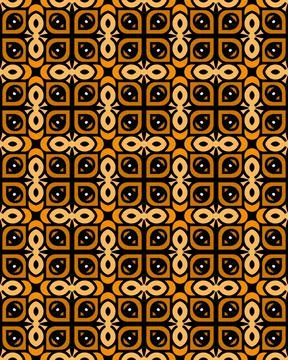 Seamless tile pattern in brown shades Stock Illustration