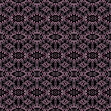 Seamless Tile Pattern, Complex Ornament Stock Illustration