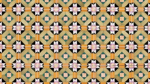 Seamless tile pattern Video stock 4211381