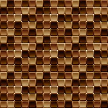 Seamless tile pattern made of rounded squares Stock Illustration