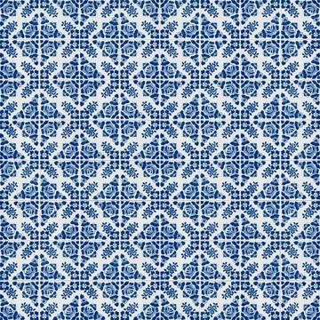 Seamless tile pattern Seamless tile pattern of ancient ceramic tiles. Copy... Stock Photos