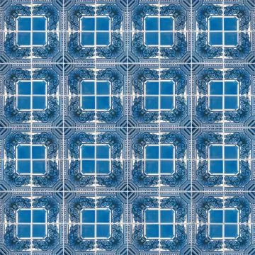 Seamless tile pattern Seamless tile pattern of ancient ceramic tiles. Copy... Stock Photos