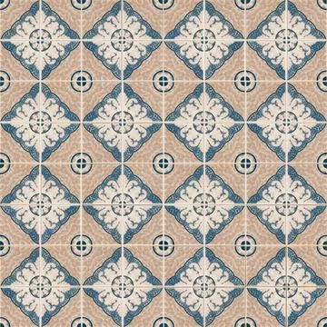 Seamless tile pattern Seamless tile pattern of ancient ceramic tiles. Copy... Stock Photos
