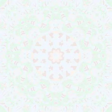 Seamless tile texture. Tracery mehndi design image. Pastel. Ethnic doodle art Illustrazione stock