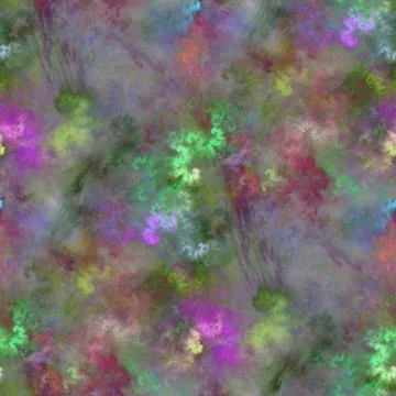 Seamless tileable abstract fractal theme Stock Illustration