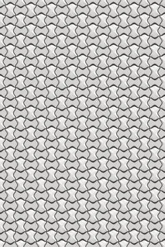 Seamless tileable decorative white background pattern Stock Photos