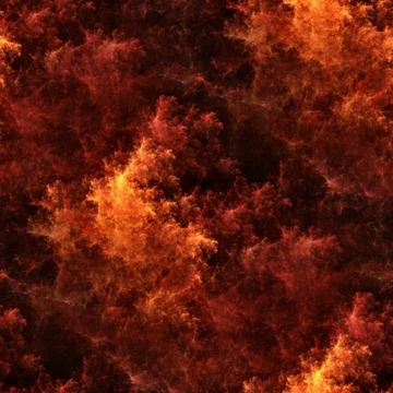 Seamless tileable fire pattern Stock Illustration