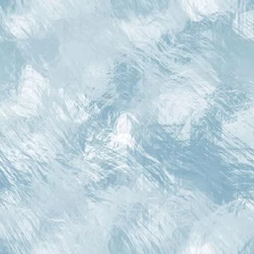Seamless tileable ice texture. Frozen water. Abstract realistic patterned winter Stock Illustration