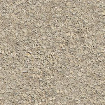 Seamless Tileable Texture of Macadam Surface. Foto stock