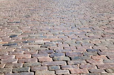 Seamless tileable texture of pavers Stock Photos