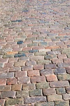 Seamless tileable texture of pavers Stock Photos