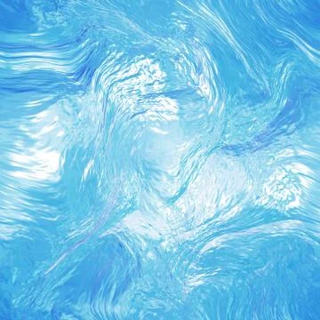 Seamless tileable water texture.  Abstract realistic patterned aqua background Stock Illustration
