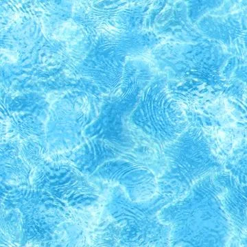Seamless tileable water texture.  Abstract realistic patterned aqua background Stock Illustration