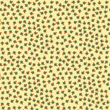 Seamless tiny floral pattern background Illustrazione stock