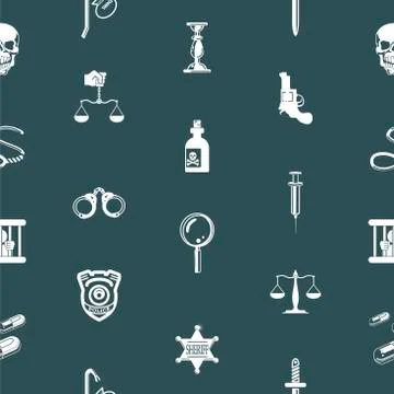 Seamless tools background texture Illustrazione stock