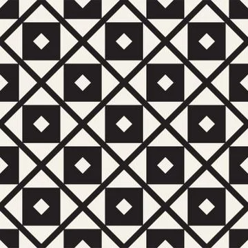 Seamless tracery pattern. Repeated lattice. Symmetric geometric abstract wall Illustrazione stock