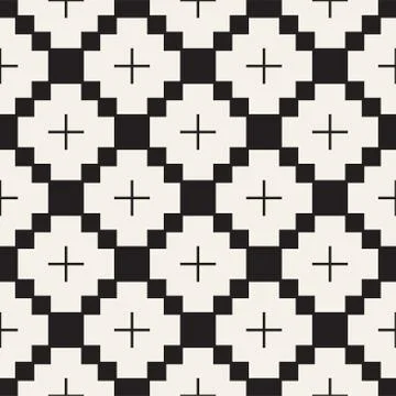 Seamless tracery pattern. Repeated lattice. Symmetric geometric abstract wall 스톡 일러스트