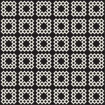 Seamless tracery pattern. Repeated lattice. Symmetric geometric abstract wall Illustrazione stock