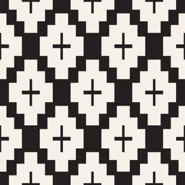 Seamless tracery pattern. Repeated lattice. Symmetric geometric abstract wall 스톡 일러스트